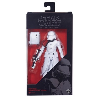 [ล้างสต๊อก กล่องไม่สวย] HASBRO : Star Wars The Black Series Toys Rus Exclusive First Order Snowtrooper Officer ของแท้