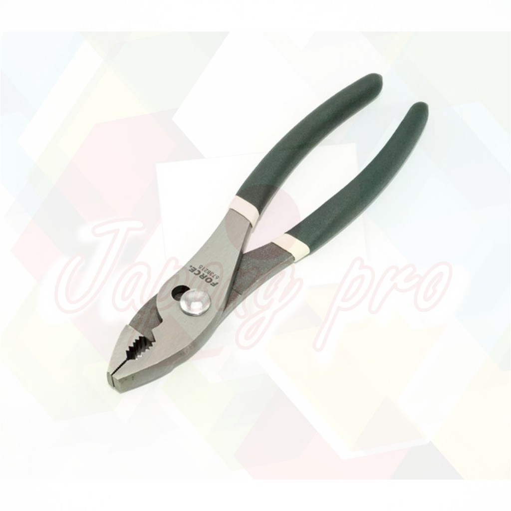 FORCE คีม คีมปากขยาย ด้ามหุ้มยาง 8.5 นิ้ว Model 673B215