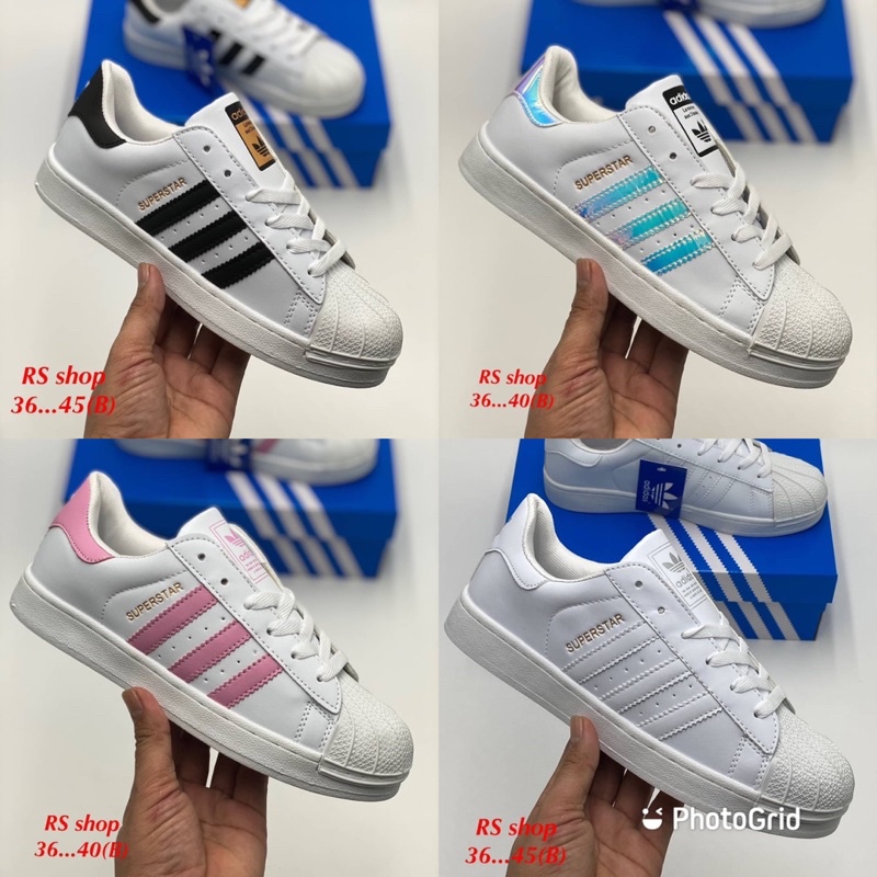 Adidas Superstar SALE 36..45 รองเท้าวิ่ง รองเท้าแฟชั่น สวยงาม ใส่สบาย