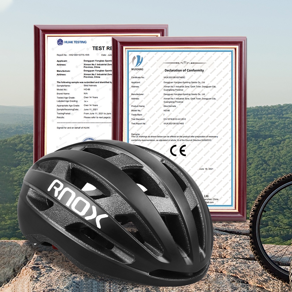 Codใหม่ Rnox Renas หมวกกันน็อคจักรยานถนนหมวกกันน็อกขี่ภูเขาแบบบูรณาการ ...