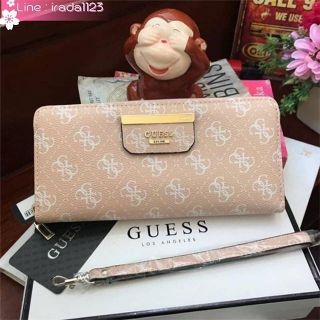 GUESS FACTORY WOMENS LONG WALLET 2018 ของแท้ ราคาถูก