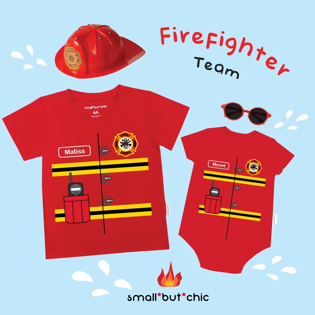 เสื้อนักดับเพลิง[ใส่ชื่อได้] Wanna Be Project EP.1_SBC Family