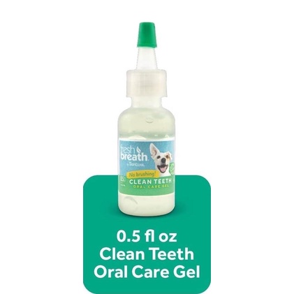[ 15ml ] Tropiclean Dog And Cat Oral Hygiene Gel Trial Bottle - Fresh Breath โดย Tropiclean