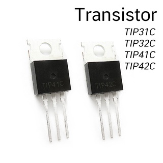 ร้านในไทย ทรานซิสเตอร์ TIP29C TIP30C TIP31C TIP32C TIP41C TIP42C Tr transistor NPN PNP TO-220 ส่งของทุกวัน