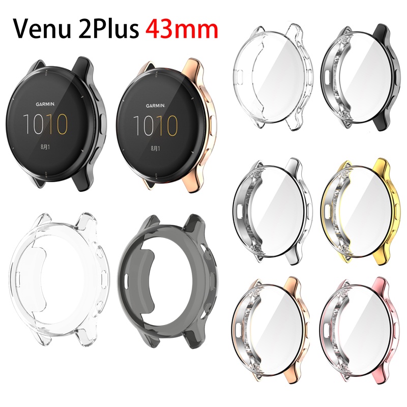 เคสซิลิโคน TPU แบบนิ่ม สําหรับ Garmin Venu2 plus 43 มม.