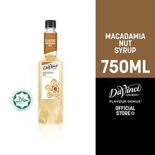 ไซรับ Davinci Macadamia Nut Syrup 750 Ml.