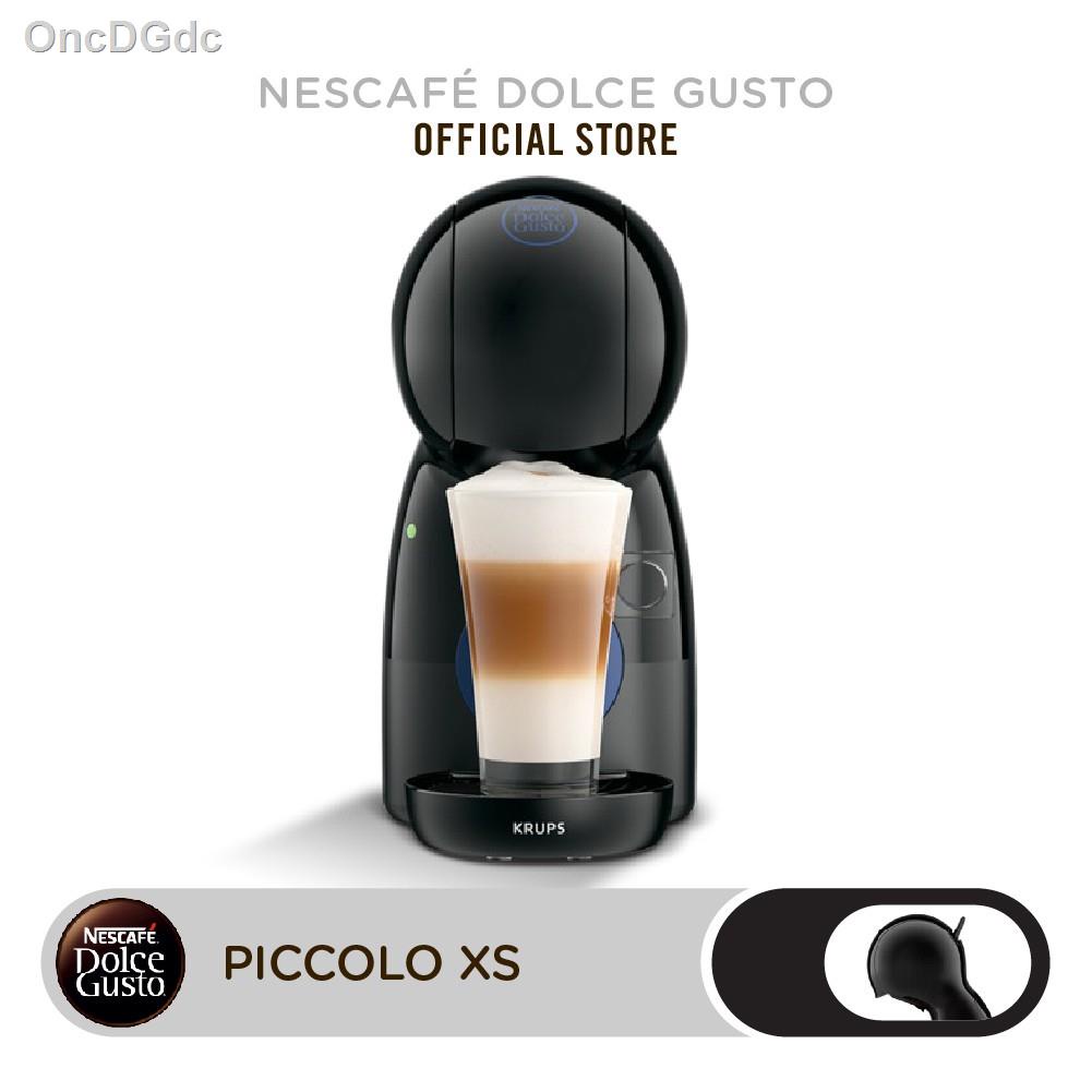 ☞▤NESCAFE DOLCE GUSTO เนสกาแฟ โดลเช่ กุสโต้ เครื่องชงกาแฟแคปซูล PICCOLO XS BLACKจัดส่งที่รวดเร็ว