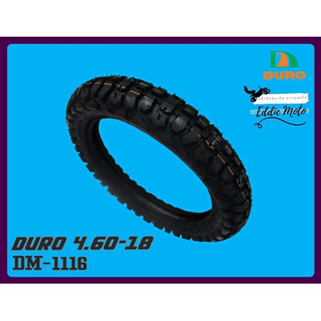 "DURO" DM-1116 4.60-18 DIRTY BIKE​ TIRE​  #ยางนอกรถวิบาก​ 4.60-18