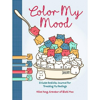 Color My Mood: A Cute Activity Journal for Tracking My Feelings