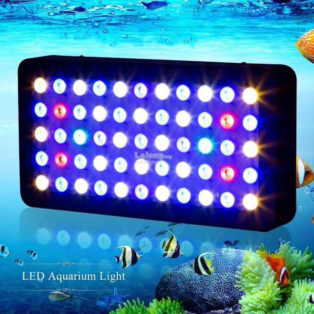 ไฟ LED 165W สำหรับเลี้ยงปลาทะเล ปะการัง ปลูกต้นไม้ หรี่แสงได้