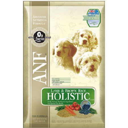 ANF Lamb &amp; Brown Rice Holistic 3Kg (เม็ดใหญ่)