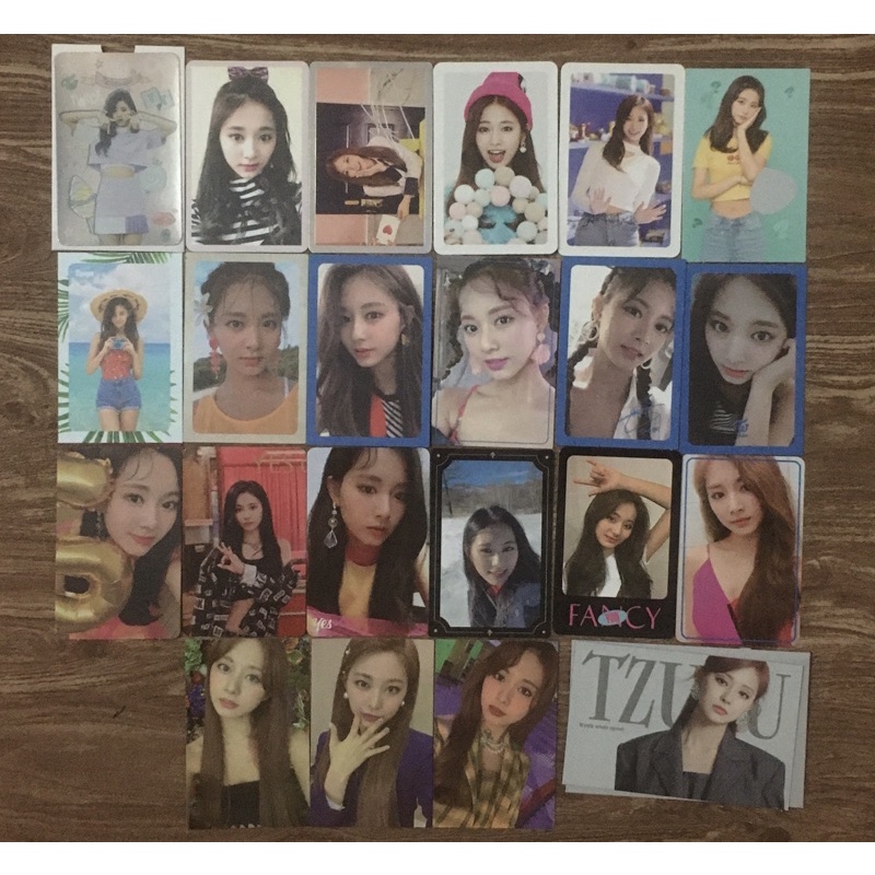 สองครั้ง TZUYU โฟโต้การ์ด