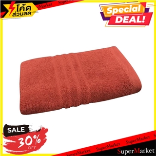 ผ้าขนหนู H&amp;L STYLE WEIR 15X32 นิ้ว สีแดง ผ้าเช็ดผม TOWEL H&amp;L STYLE WEIR 15X32" RED