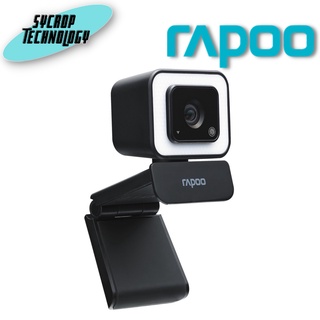 WEBCAM (เว็บแคม) RAPOO C270L MINI PC HD CAMERA (QCAM/C270L) BLACK