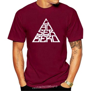 เสื้อยืดผู้ ใหม่ เสื้อยืด ลายโลโก้ Canserbero DMN สีดํา S-5XL