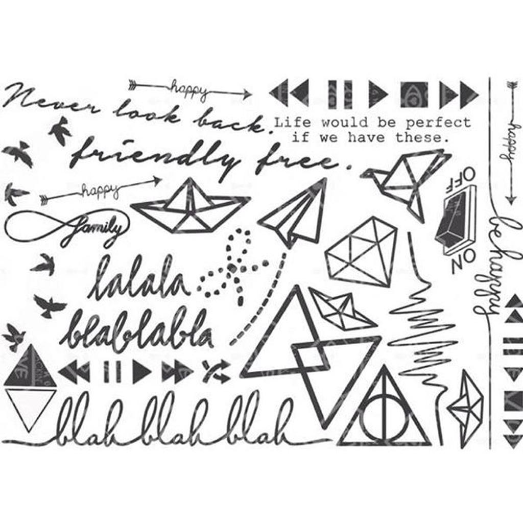 Tattoo Stickers(รอยสักปลอมกันน้ำ)