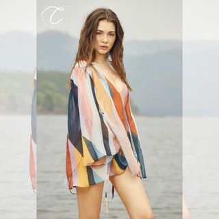 [Coralist Swimwear] เสื้อคลุมชุดว่ายน้ำ Arya (Sunrise spectrum) (CRBW81)