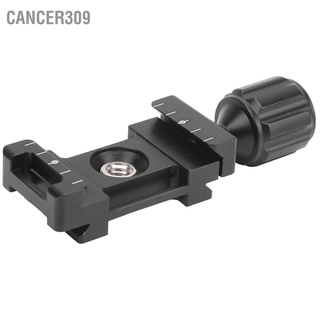 Cancer309 แคลมป์เพลทปลดเร็ว วัสดุอะลูมิเนียมอัลลอย CNC กันลื่น ขนาด 25 มม. อุปกรณ์เสริมอะแดปเตอร์