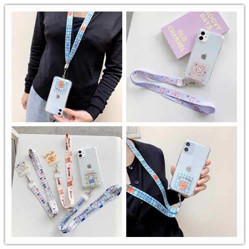 สายคล้องโทรศัพท์มือถือ ลายการ์ตูนน่ารัก สําหรับ Iphone Xiaomi Vivo