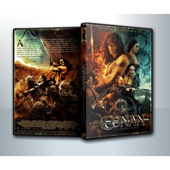 [ DVD Movie มีปก+สกรีนแผ่น-ไม่มีกล่อง ] Conan The Barbarrian โคแนน นักรบเถื่อน ( 1 DVD )