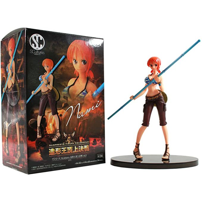 ONE PIECE SCultures Nami วันพีซ Banpresto