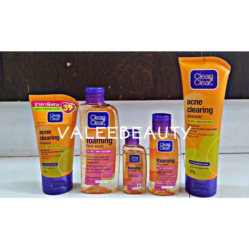 แท้🥰#คลีนแอนด์เคลียร์ #clean&clear #clean-and-clear #cleanser #liquidcleanser #cleanserคลีนเซอร์ #foamcleanser #foaming