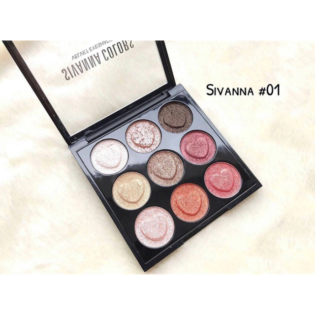 Sivanna Colors Velvet Eyeshadow