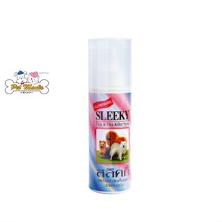 SLEEKY Flea &amp; Tick Spray สเปรย์กำจัดเห็บ หมัด 200 CC.