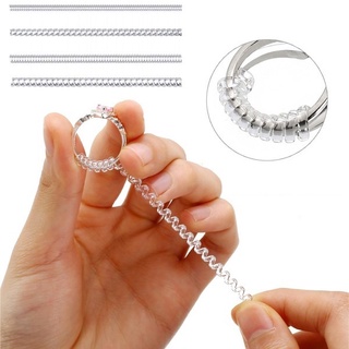 [Jewelry Store] อุปกรณ์ปรับขนาดแหวน แบบใส 4 แบบ สําหรับแหวนหลวม ปรับขนาดแหวน