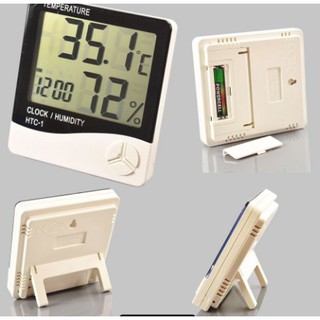 เครื่องวัดอุณหภูมิclock/humidity HTC-1