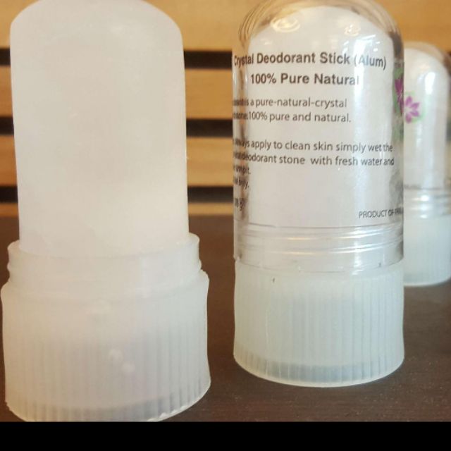 Deodorant stick  (ALUM) สารส้มแท่ง ธรรมชาติ  100%