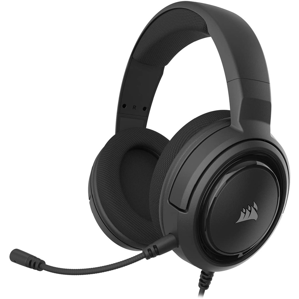 Corsair HS45-7.1 Virtual Surround Sound Gaming Headset CARBON : CA-9011220-AP