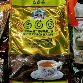 ผงชาซีลอน ตรา666 ของแท้(ของแท้ต้องมีรูปคน) 1กิโลกรัม