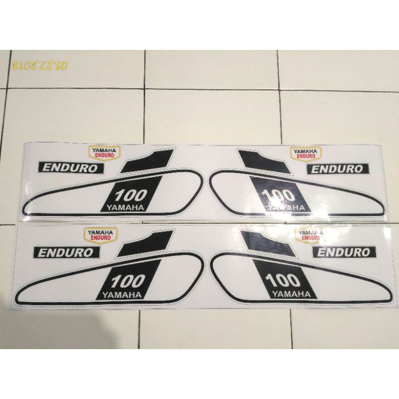 STRIPING - สติ๊กเกอร์ Yamaha DT B - DT100 B - DT 100 B