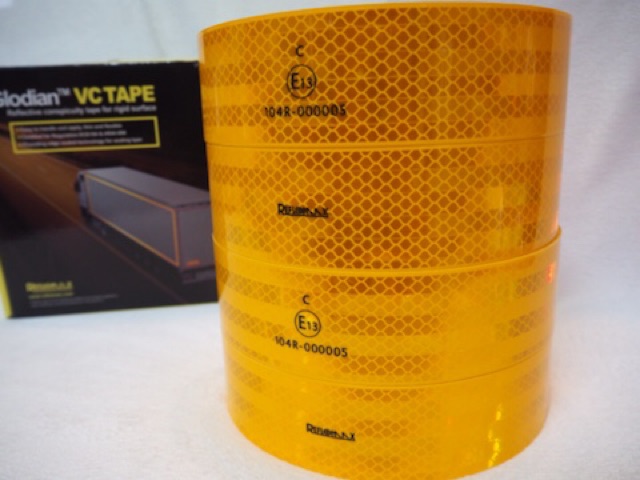 แถบสะท้อนแสงติดรถบรรทุก Reflomax คุณภาพสูง (นำเข้าเกาหลี) ตามมาตรฐานกรม ...