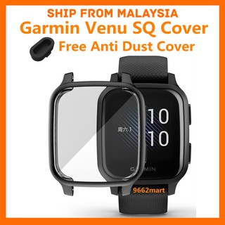 Garmin Venu SQ 2 / Venu SQ Music Cover Case TPU Soft Cover ฝาครอบป้องกันเต็มหน้าจอ / ฝาครอบครึ่งกรอบ