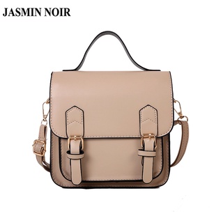 Jasmin Noir กระเป๋าสะพายข้าง หนัง PU มีตัวล็อค สําหรับผู้หญิง