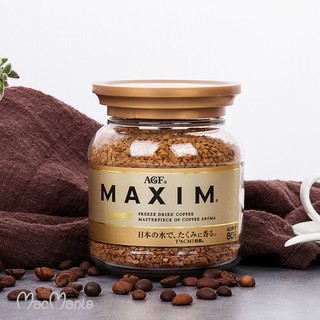 ☕️ กาแฟญี่ปุ่น AGF Maxim Aroma Select (Gold) นุ่ม หอม ละมุน  แบบขวด 40 แก้ว 🇯🇵 กาแฟขายดีอันดับ 1 ในญี่ปุ่น