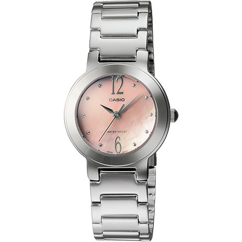 Casio นาฬิกาข้อมือ สายสแตนเลส รุ่น LTP-1191A-4A2DF-Silver