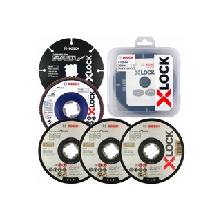 BOSCH ชุดใบหินเจียร 5 ชิ้น X-LOCK พร้อมกล่อง #2608619374