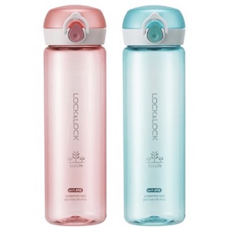 LocknLock Lock&amp;lock กระบอกน้ำดื่ม ONE TOUCH BOTTLE 550มล. รุ่น HLC645