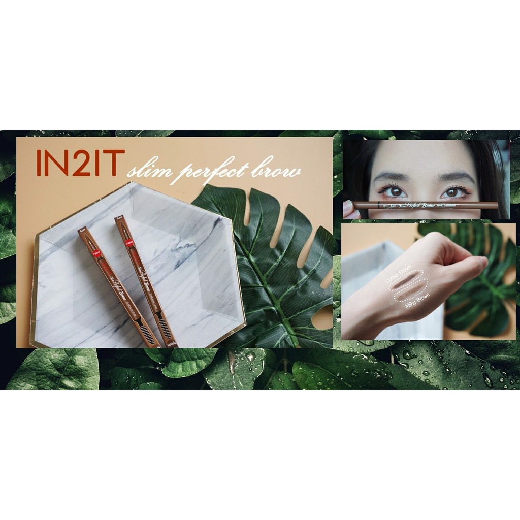 In2It Slim Perfect Brow Eyebrow Liner ดินสอเขียนคิ้วหัวเล็ก1.5mm.