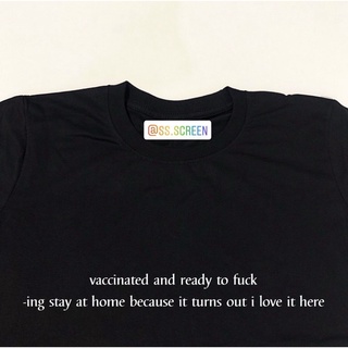เสื้อสกรีน vaccinated