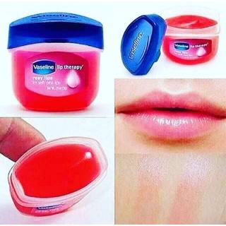 🌈❤️Vaseline Lip Therapy🌟 ลิปบาล์มสูตรกุหลาบและน้ำมันสกัดจากอัลมอนต์