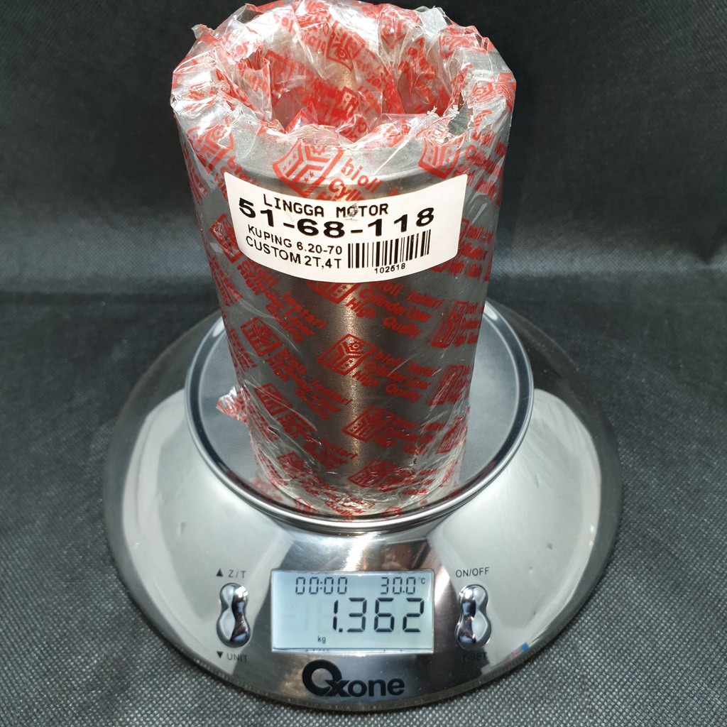 LINER 51-68-118 CUSTOM 2T, 4T F1 CYLINDER LINER BORING BIOLI