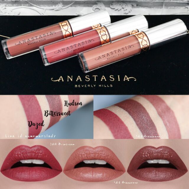 Anastasia Beverly Hills Liquid💄Lipstick 3pc Set Mini
