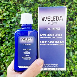 โลชั่นบำรุงผิว หลังโกนหนวด สำหรับผู้ชาย For Men After Shave Lotion 100 ml (Weleda®)