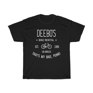 [COD]เสื้อยืด พิมพ์ลายคําคม Deebos Bike Rental Thats My Bike สีดํา สไตล์พังก์ สําหรับผู้ชายS-5XL