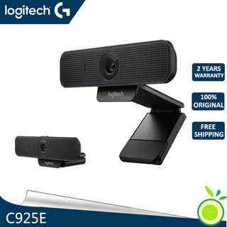 Logitech C925e 1080 P 60hz HD กล้องเว็บแคมพร้อมไมโครโฟน Built-in