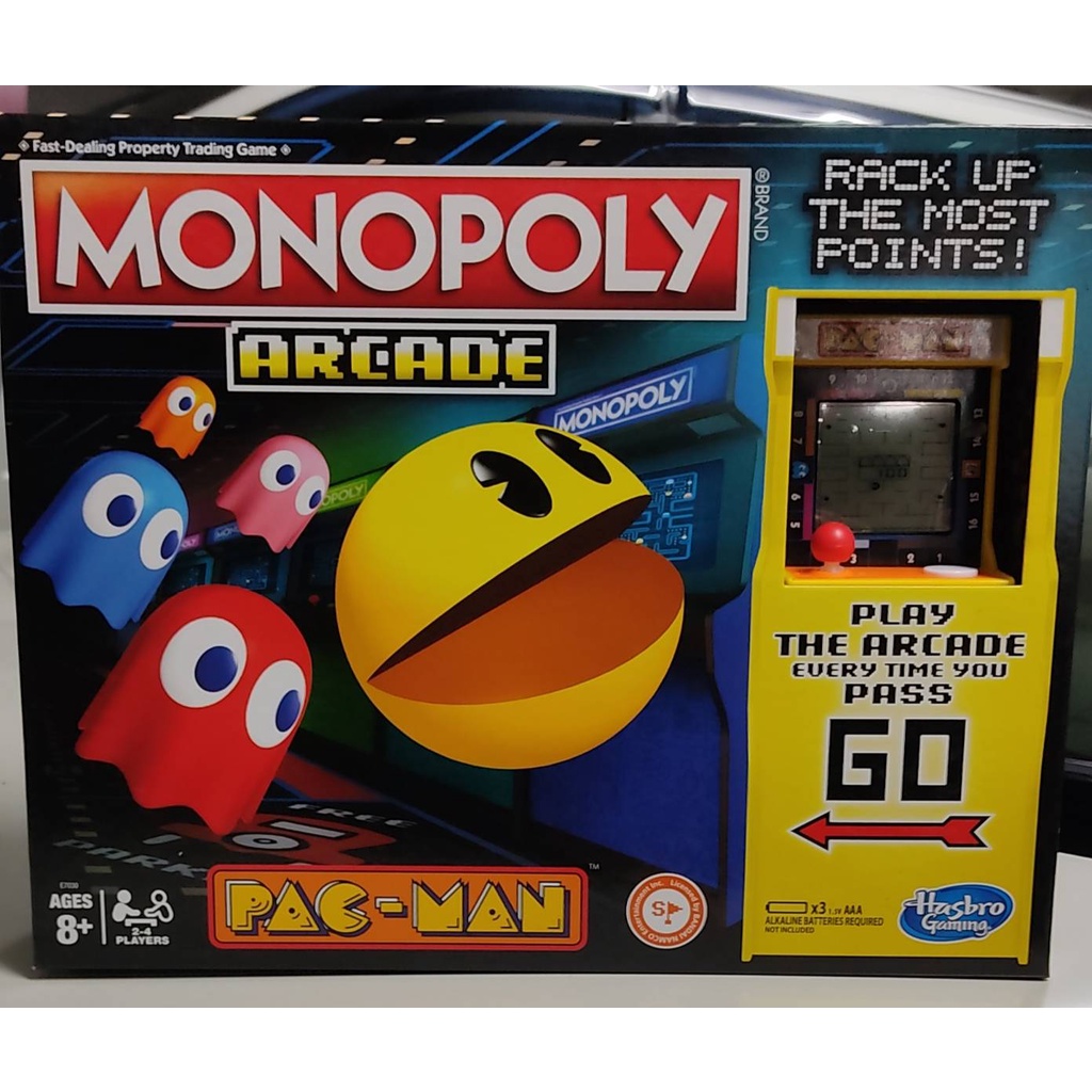 Monopoly Arcade PAC-MAN Board Game มือหนึ่ง รับประกันของแท้ #pacman
